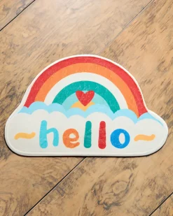 Dekoracje I Ozdoby|Dywany^Royalfashion Kolorowy dywanik wycieraczka z tęczą 40x60