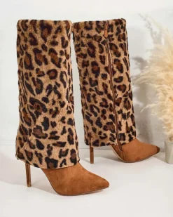 Kozaki Na Obcasie|Kozaki Z Ociepleniem^Royalfashion Kozaki damskie Wendos Camel