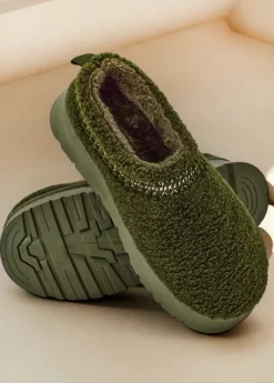 Śniegowce|Botki Z Delikatnym Ociepleniem^Royalfashion Krótkie buty a'la śniegowce damskie Esel zielony