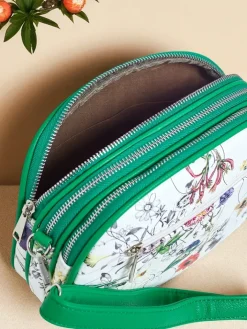 Małe Torebki^Royalfashion Mała damska torebka z eko skóry Floriana zielony