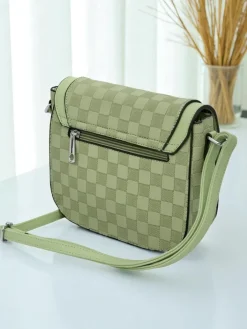 Małe Torebki^Royalfashion Mała damska torebka z eko skóry Emily Grace zielony