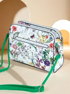 Małe Torebki^Royalfashion Mała damska torebka z eko skóry Florentia zielony