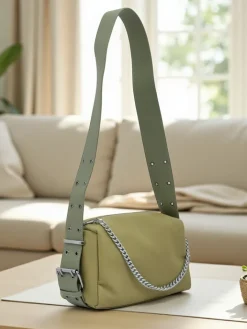 Małe Torebki^Royalfashion Mała torebka damska z eko skóry Ivy Grace zielony