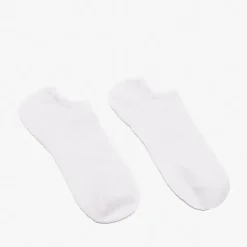 Skarpetki^Royalfashion Męskie białe stopki skarpetki biały