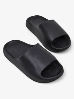 Klapki^Royalfashion Męskie gumowe klapki Izeld czarny