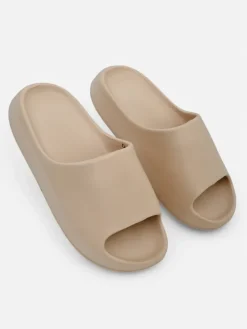 Klapki^Royalfashion Męskie gumowe klapki Izeld beżowy