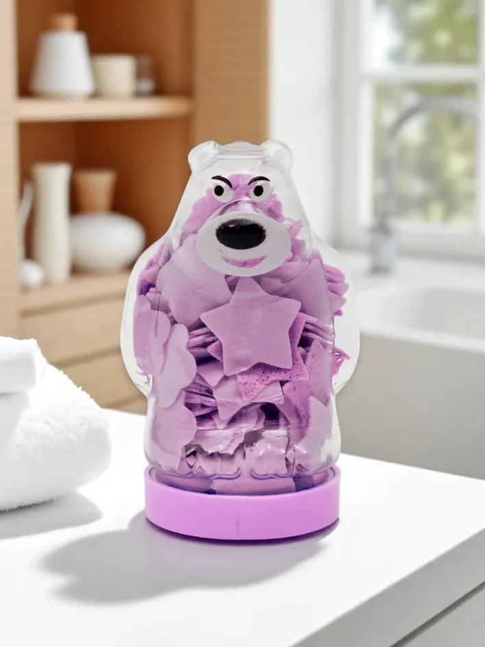 Artykuły Chemiczne|Higiena I Zdrowie^Royalfashion Mydełko papierowe do podróży w gwiazdki fioletowy