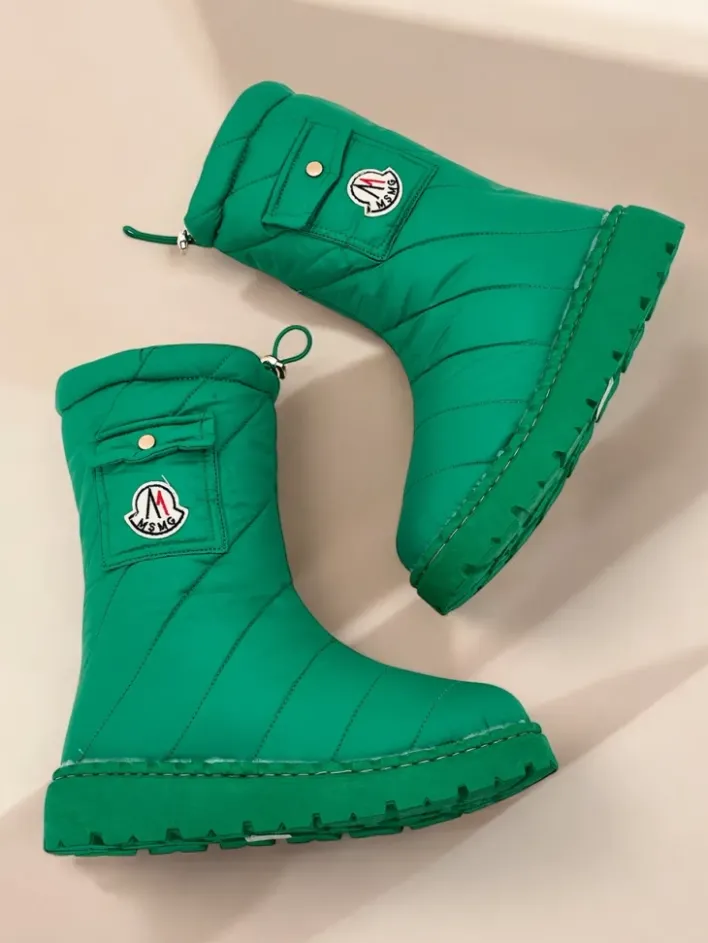 Śniegowce|Botki Z Delikatnym Ociepleniem^Royalfashion Śniegowce damskie Eloig zielony