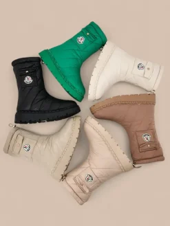 Śniegowce|Botki Z Delikatnym Ociepleniem^Royalfashion Śniegowce damskie Eloig zielony