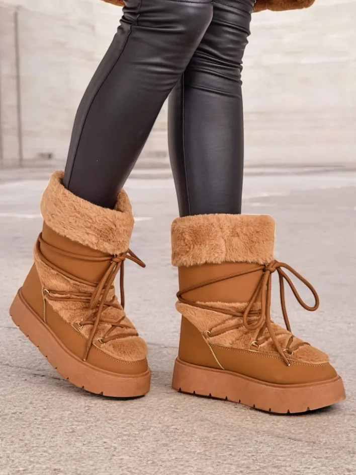 Śniegowce|Nowość^Royalfashion Śniegowce damskie Volio Camel