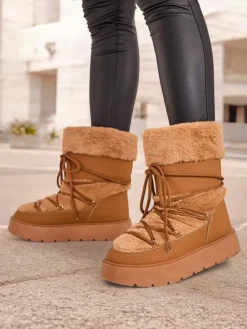 Śniegowce|Nowość^Royalfashion Śniegowce damskie Volio Camel