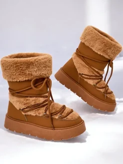 Śniegowce|Nowość^Royalfashion Śniegowce damskie Volio Camel