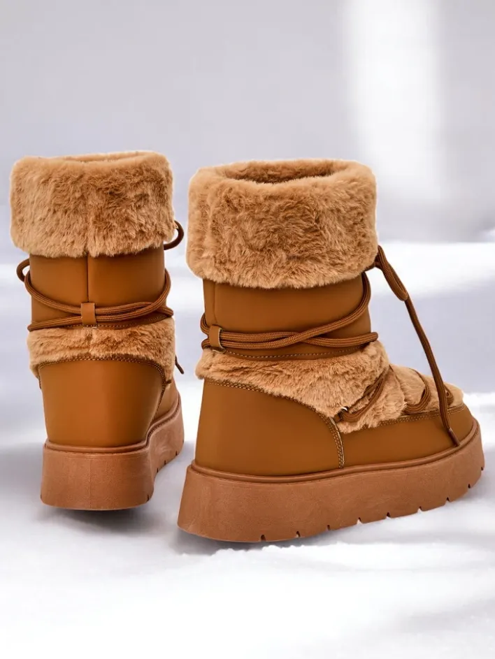 Śniegowce|Nowość^Royalfashion Śniegowce damskie Volio Camel