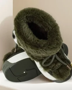 Śniegowce^Royalfashion Śniegowce damskie Rozuri zielony