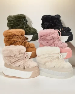 Śniegowce^Royalfashion Śniegowce damskie Rozuri zielony