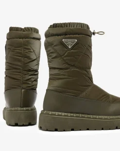 Śniegowce|Botki Z Grubym Ociepleniem^Royalfashion Śniegowce damskie Yoppella zielony