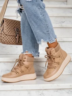 Śniegowce|Trapery^Royalfashion Śniegowce damskie Dasendas jasny brązowy