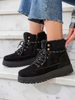 Śniegowce|Trapery^Royalfashion Śniegowce damskie Bomion czarny