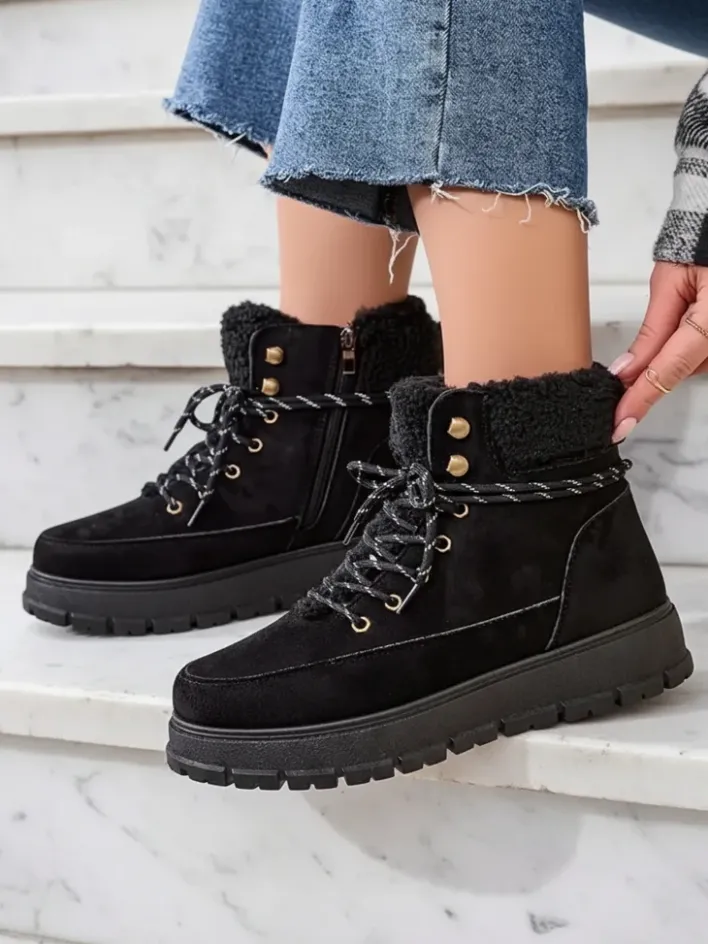 Śniegowce|Trapery^Royalfashion Śniegowce damskie Bomion czarny