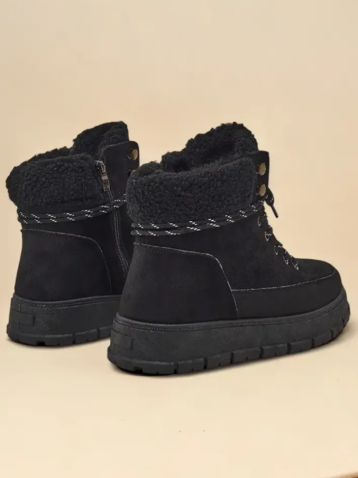 Śniegowce|Trapery^Royalfashion Śniegowce damskie Bomion czarny