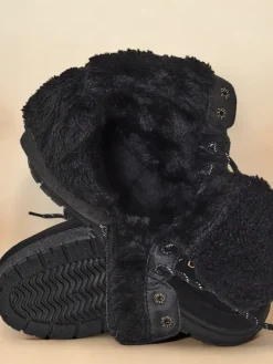 Śniegowce|Trapery^Royalfashion Śniegowce damskie Bomion czarny