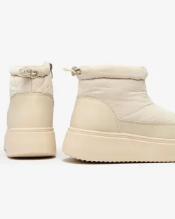 Śniegowce|Botki Z Grubym Ociepleniem^Royalfashion Śniegowce damskie w m kolorze Fopinia beżowy