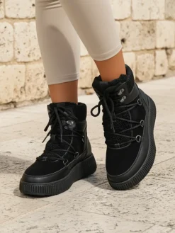 Śniegowce|Trapery^Royalfashion Śniegowce damskie Dasendas czarny