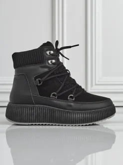 Śniegowce|Trapery^Royalfashion Śniegowce damskie Dasendas czarny