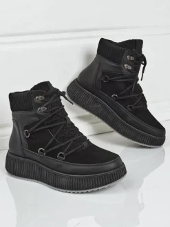 Śniegowce|Trapery^Royalfashion Śniegowce damskie Dasendas czarny