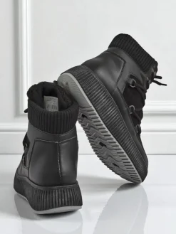 Śniegowce|Trapery^Royalfashion Śniegowce damskie Dasendas czarny