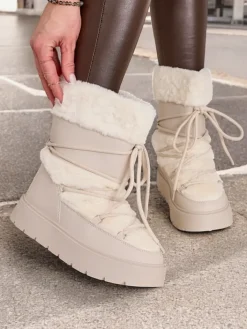 Śniegowce|Nowość^Royalfashion Śniegowce damskie Volio beżowy