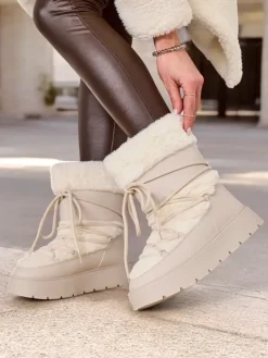 Śniegowce|Nowość^Royalfashion Śniegowce damskie Volio beżowy