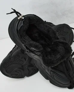 Ocieplane|Sneakersy^Royalfashion Ocieplane sneakersy damskie Noxxic czarny