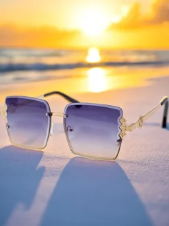 Okulary Przeciwsłoneczne^Royalfashion Okulary przeciwsłoneczne Vadrat Lux Granatowy