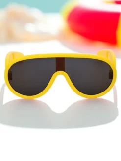 Chłopięce|Dziewczęce^Royalfashion Okulary przeciwsłoneczne dziecięce RoboEyes żółty