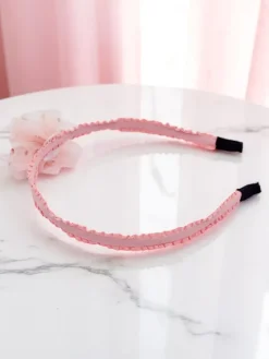 Akcesoria Do Włosów^Royalfashion Opaska do włosów z kwiatem Daisy Bloom różowy