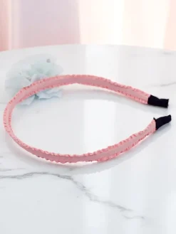 Akcesoria Do Włosów^Royalfashion Opaska do włosów z kwiatem Daisy Bloom różowy