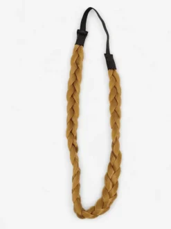 Akcesoria Do Włosów^Royalfashion Opaska do włosów a'la warkocz Braidella jasny brązowy