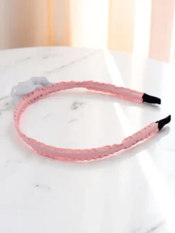 Akcesoria Do Włosów^Royalfashion Opaska do włosów z kwiatem Daisy Bloom różowy