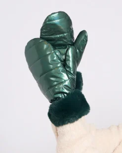 Rękawiczki^Royalfashion Rękawiczki damskie zielony