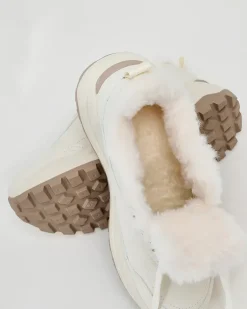 Ocieplane|Sneakersy^Royalfashion Sneakersy damskie z ociepleniem Zoru biały