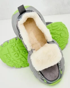 Ocieplane|Sneakersy^Royalfashion Sneakersy damskie z ociepleniem Cimen zielony