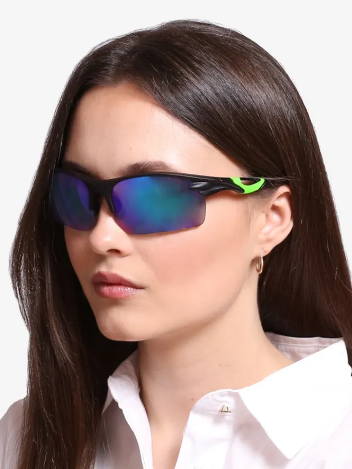 Okulary Przeciwsłoneczne^Royalfashion Sportowe okulary przeciwsłoneczne Granatowy