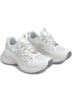 Ugc|Sneakersy^Royalfashion Sportowe sneakersy damskie na grubszej podeszwie Roality biały