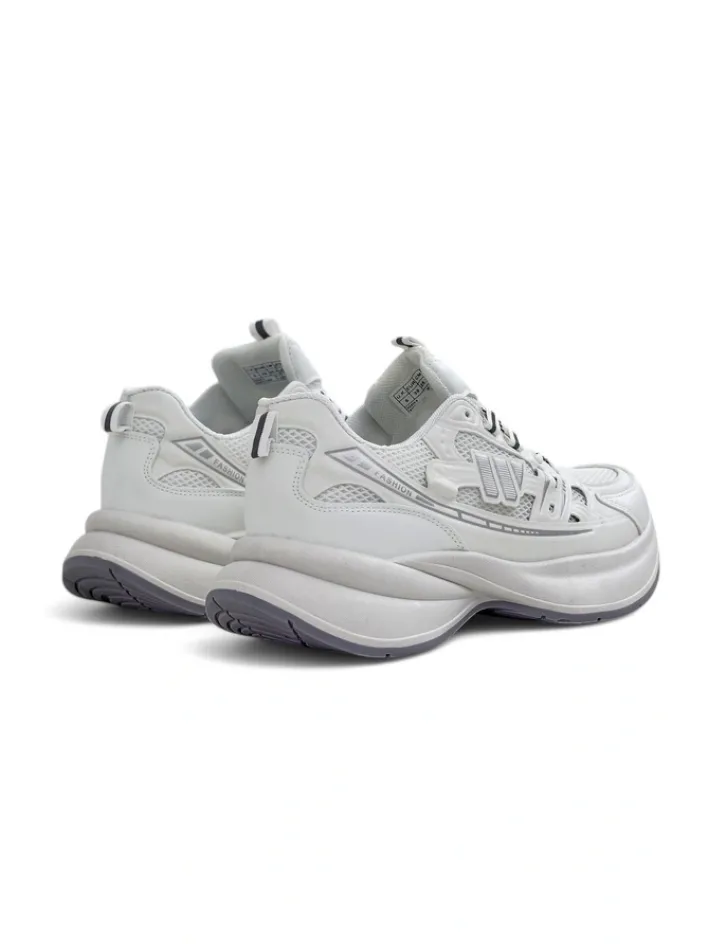 Ugc|Sneakersy^Royalfashion Sportowe sneakersy damskie na grubszej podeszwie Roality biały