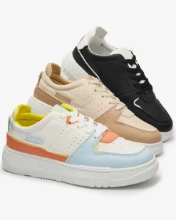 Bieganie, Ćwiczenia I Trening|Sneakersy^Royalfashion Sportowe sneakersy damskie w kolorze m Hellar czarny