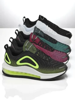Sneakersy^Royalfashion Sportowe sneakersy damskie Active Blend zielony