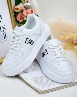 Bieganie, Ćwiczenia I Trening|Sneakersy^Royalfashion Sportowe sneakersy damskie Gonev biały