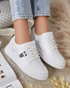 Bieganie, Ćwiczenia I Trening|Sneakersy^Royalfashion Sportowe sneakersy damskie Gonev biały