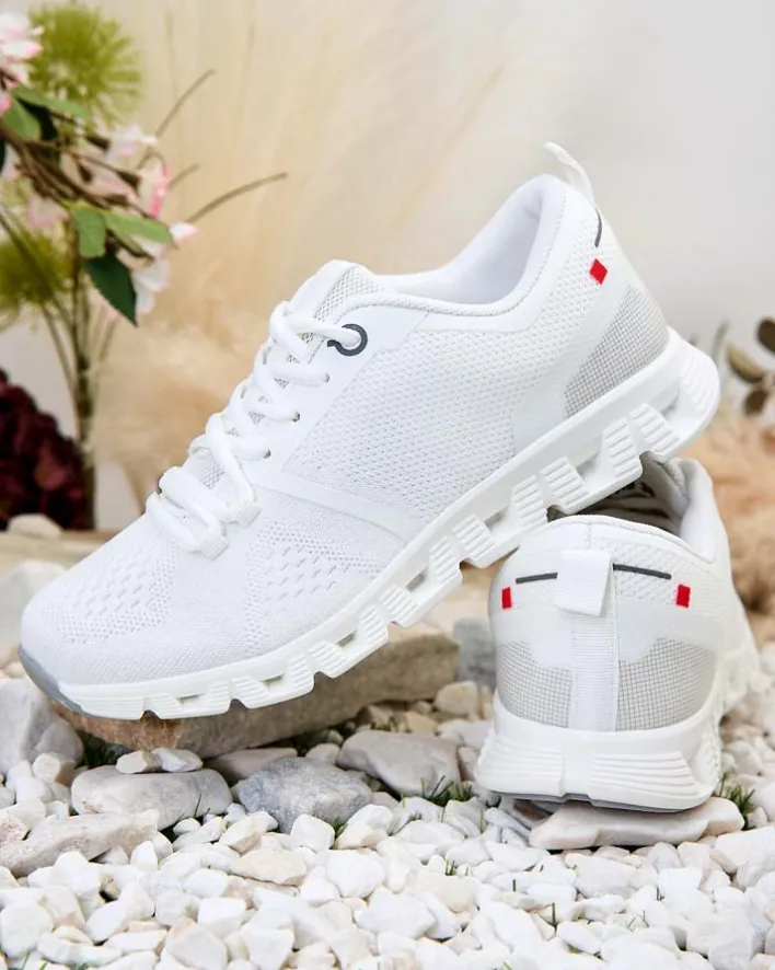 Bieganie, Ćwiczenia I Trening|Sneakersy^Royalfashion Sportowe sneakersy damskie Folleti biały